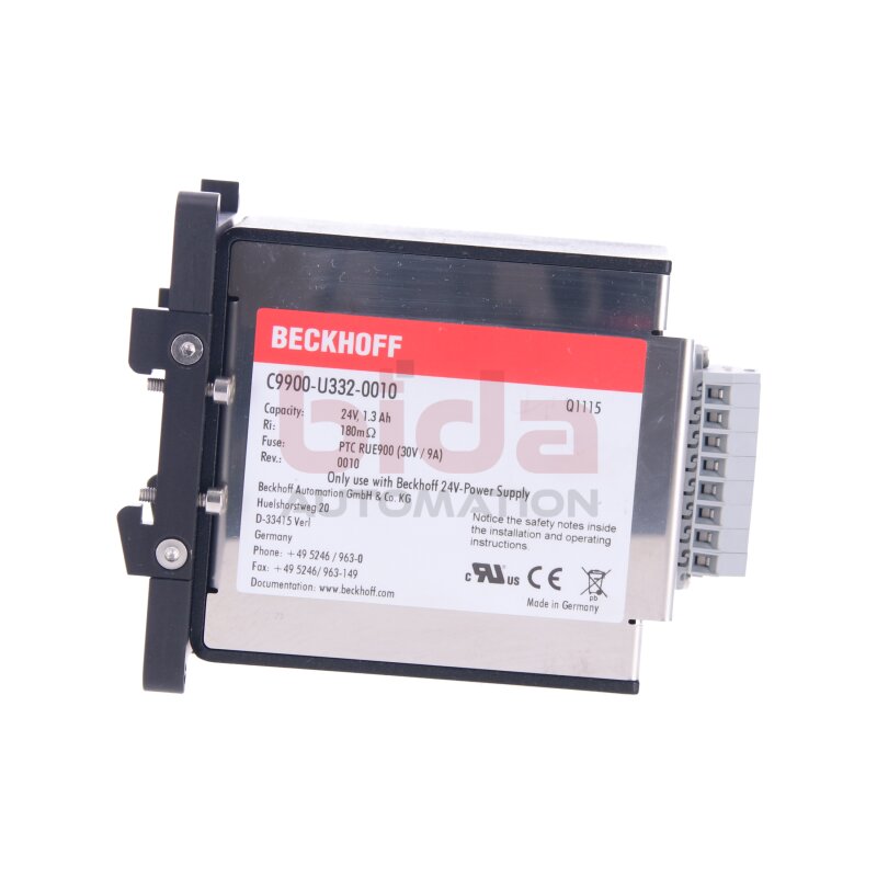Beckhoff C9900-U332-0010 Akkupack 24V