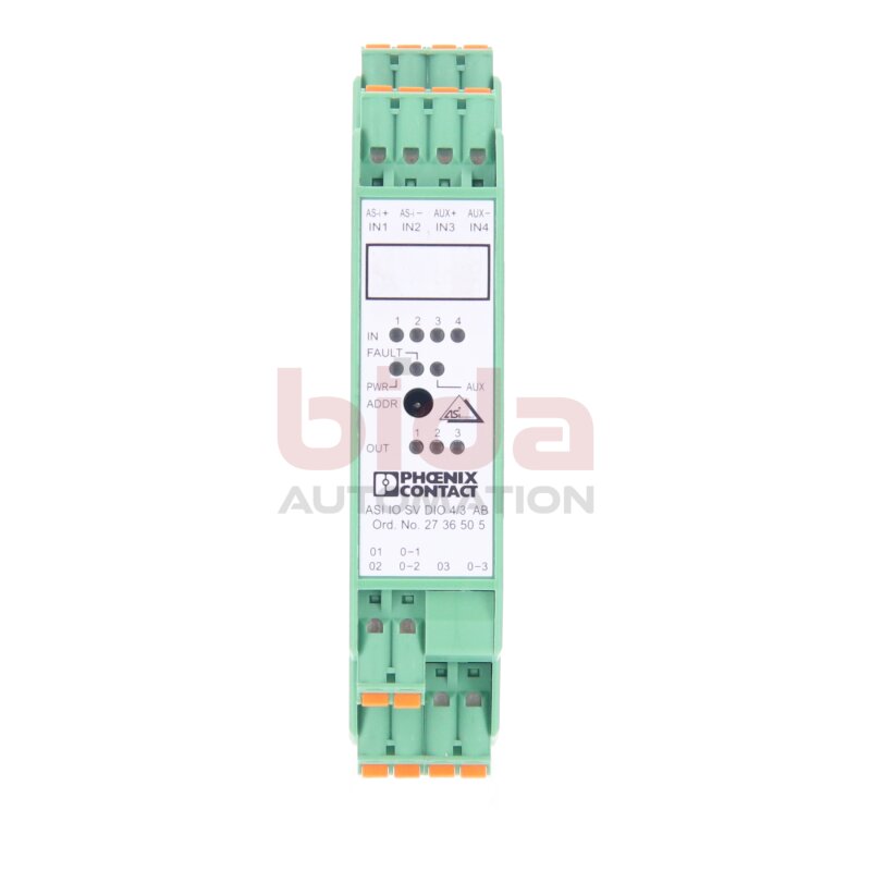 Phoenix Contact ASI IO SV DIO 4/3 AB (2736505)    20...30VDC 0,5A