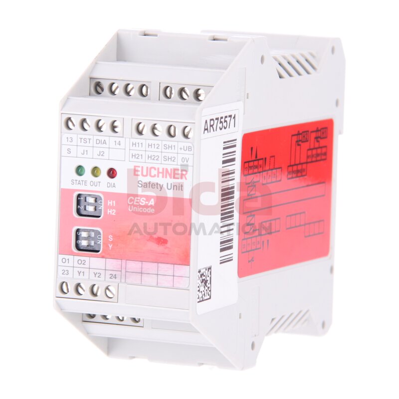Euchner CES-A-AEA-02B (092560) Sicherheitseinheit / Safety unit 24V