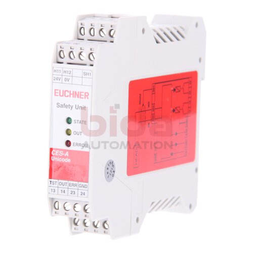 Euchner CES-A-ABA-021 (071850) Sicherheitseinheit / Safety unit 24V