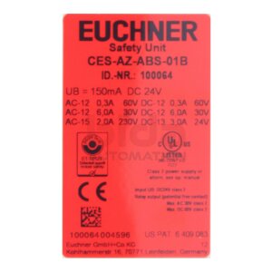 Euchner CES-AZ-ABS-01B Sicherheitseinheit / Safety Unit 24V