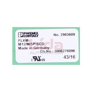 Phoenix Contact FLKM-M12/M/5P/SCO Übergabemodul /...