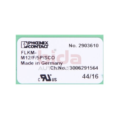 Phoenix Contact FLKM-M12/F/5P/SCO 2903610  &Uuml;bergabemodul / Transfer module