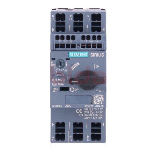 Siemens 3RV2011-1HA20 / 3RV2 011-1HA20 Leistungsschutzschalter / Circuit breaker
