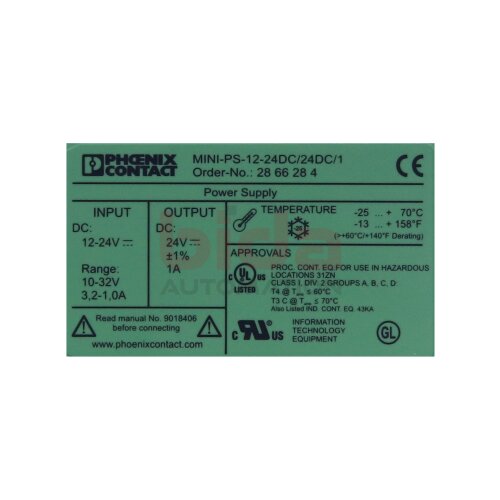 Phoenix Contact MINI-PS-12-24DC/24DC/1-Wandler  (2866284)