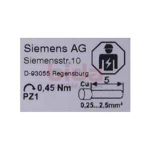 Siemens 7KT5 821electronic time counter 24-240V