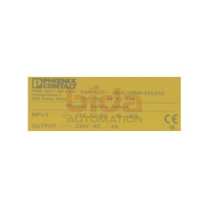 Phoenix Contact PSR-SCP- 24UC/URM4/5X1/2X2 (2963734)...