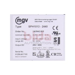 mgv SPH1013-2440 Einbaunetzteil / Built-in power supply...