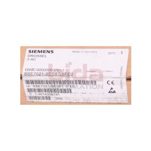 Siemens 6SE7021-8ES87-1FE0 / 6SE7 021-8ES87-1FE0 SIMOVERT...