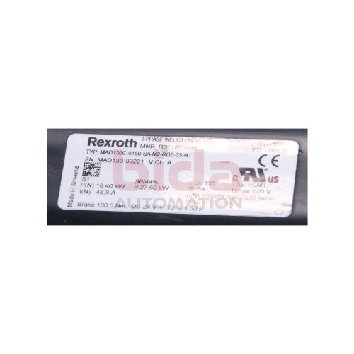 Rexroth  MAD130C-0150-SA-M2-RQ5-35-N1(R911325548) Servomotor