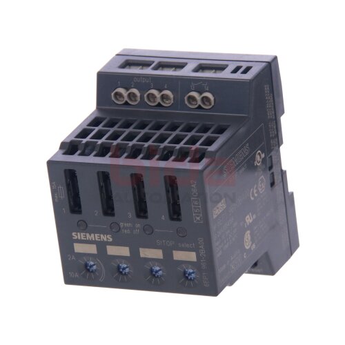 Siemens 6EP1961-2BA00 / 6EP1 961-2BA00 SITOP select Diagnostics module 24V 10A