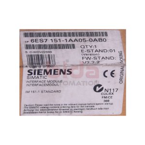 Siemens 6ES7151-1AA05-0AB0 / 6ES7 151-1AA05-0AB0...