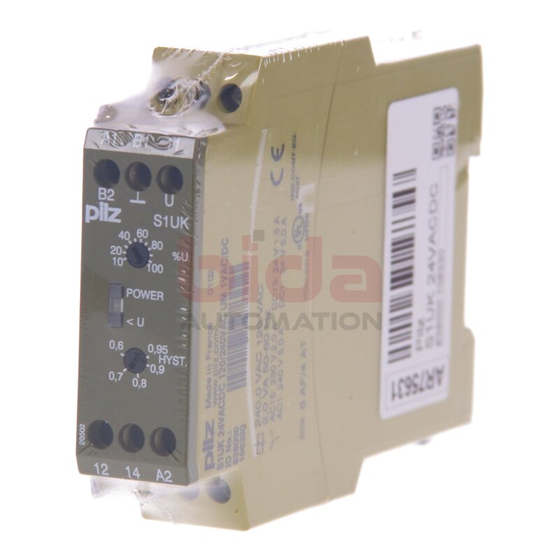 Pilz S1UK 24VACDC 120/240VAC UM 1VAC/DC  (838000) Sicherheitsrelais / Safety Relay