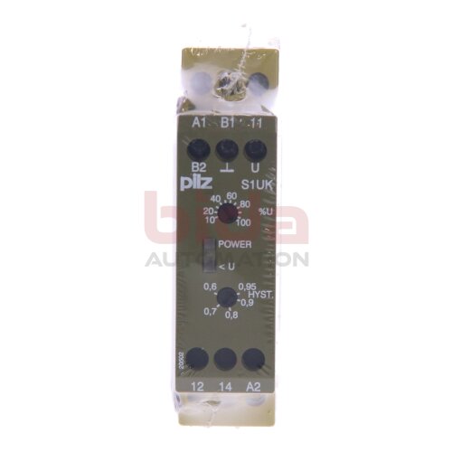 Pilz S1UK 24VACDC 120/240VAC UM 1VAC/DC  (838000) Sicherheitsrelais / Safety Relay