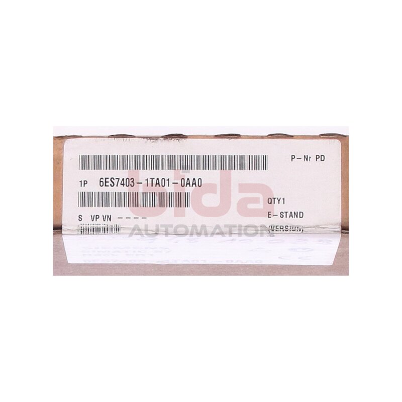 Siemens 6ES7403-1TA01-0AA0 / 6ES7 403-1TA01-0AA0 SIMATIC S7-400, erw.Baugruppentr&auml;ger