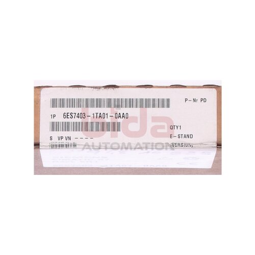 Siemens 6ES7403-1TA01-0AA0 / 6ES7 403-1TA01-0AA0 SIMATIC S7-400, erw.Baugruppentr&auml;ger