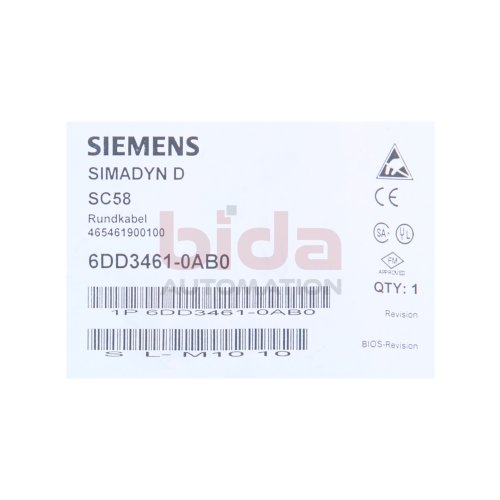 Siemens 6DD3461-0AB0 / 6DD3 461-0AB0 SIMADYN D Steckleitung