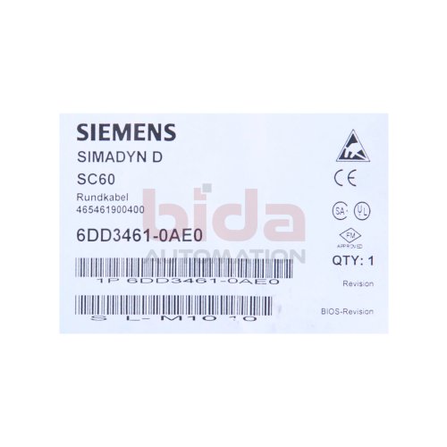 Siemens 6DD3461-0AE0 / 6DD3461-0AE0 SIMADYN D Steckleitung