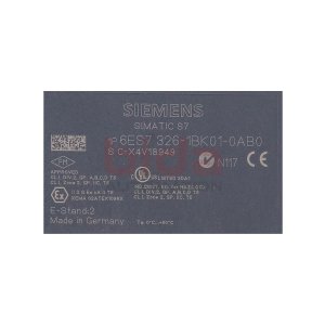 Siemens 6ES7326-1BK01-0AB0 / 6ES7 326-1BK01-0AB0...