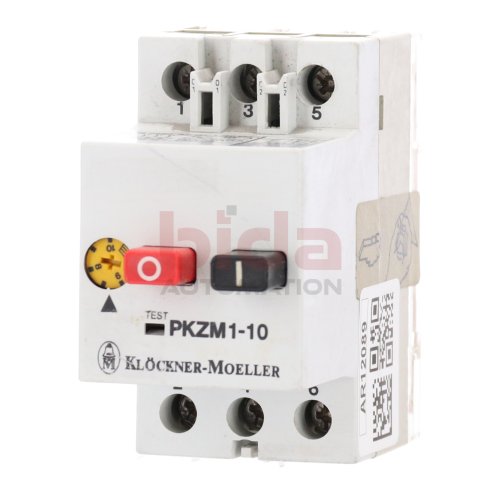 Moeller PKZM1-10 Motorschutzschalter Motor Protection Switch