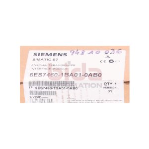 Siemens 6ES7460-1BA01-0AB0 / 6ES7 460-1BA01-0AB0 SIMATIC...