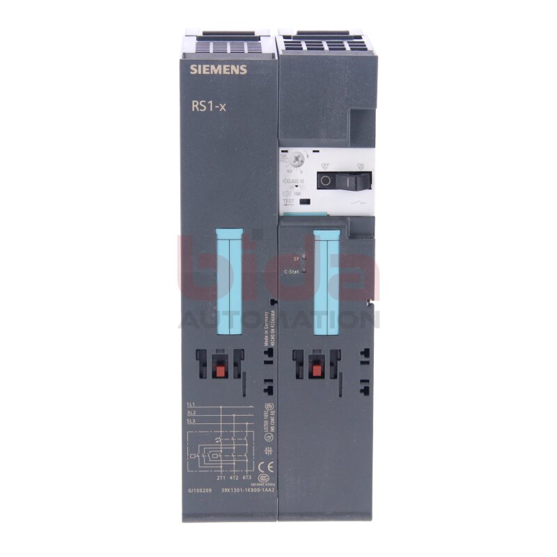 Siemens 3RK1301-1KB00-1AA2 / 3RK1 301-1KB00-1AA2  RS1-X f&uuml;r ET 200S Standard Reversierstarter 400V