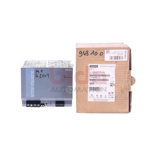 Siemens 6EP1437-3BA10 / 6EP1 437-3BA10 SITOP PSU8200 24V 40A