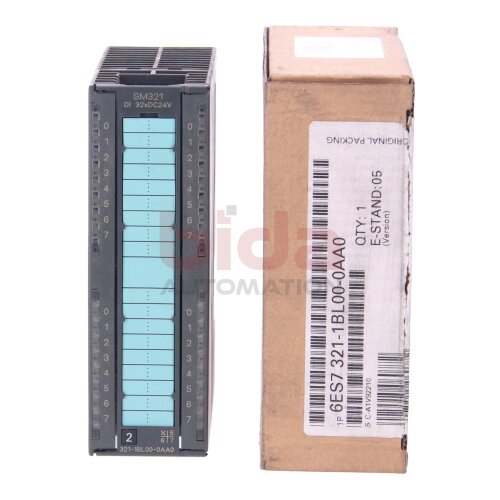 Siemens 6ES7321-1BL00-0AA0 / 6ES7 321-1BL00-0AA0 Digitaleingabe / Digital Input 24V
