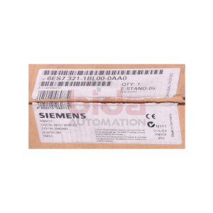 Siemens 6ES7321-1BL00-0AA0 / 6ES7 321-1BL00-0AA0...