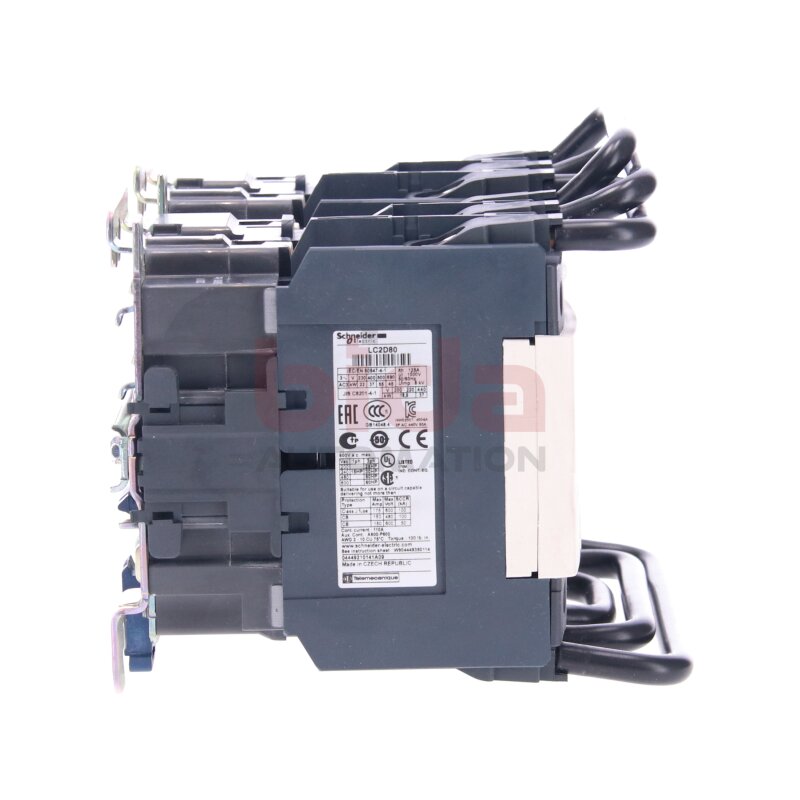 Schneider LC2D80P7 Wendesch&uuml;tzkombination / Reversible contactor combination 230V 80A