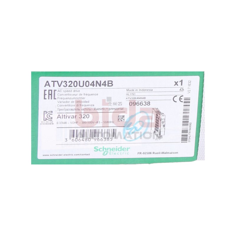 Schneider ATV320U04N4B Frequenzumrichter  / Frequency converter 380-500V
