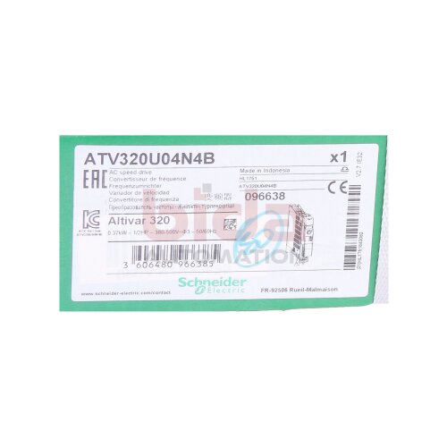 Schneider ATV320U04N4B Frequenzumrichter  / Frequency converter 380-500V