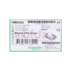Schneider HMIG5U  Processor Module 12VDC 28W