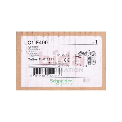 Schneider LC1F400 Leistungssch&uuml;tz / Power contactor 400V
