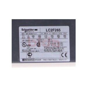 Schneider LC2F265 AC-Wendeschütz / AC reversing...