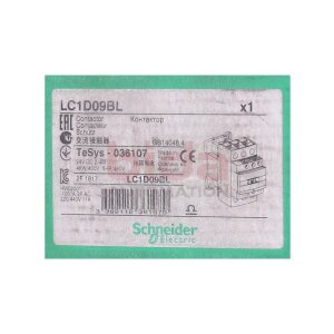 Schneider LC1D09BL Leistungsschütz / Power Contactor...