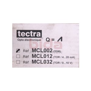 Tectra MCL002 Sicherheitsrelais / Safety Relay
