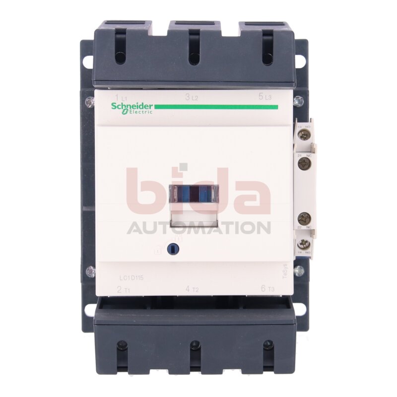 Schneider LC1D115V7 Leistungssch&uuml;tz / Power Contactor 400V  55kW