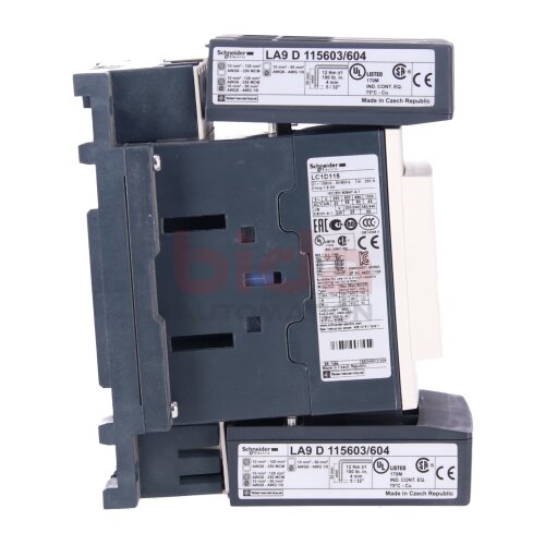 Schneider LC1D115V7 Leistungssch&uuml;tz / Power Contactor 400V  55kW