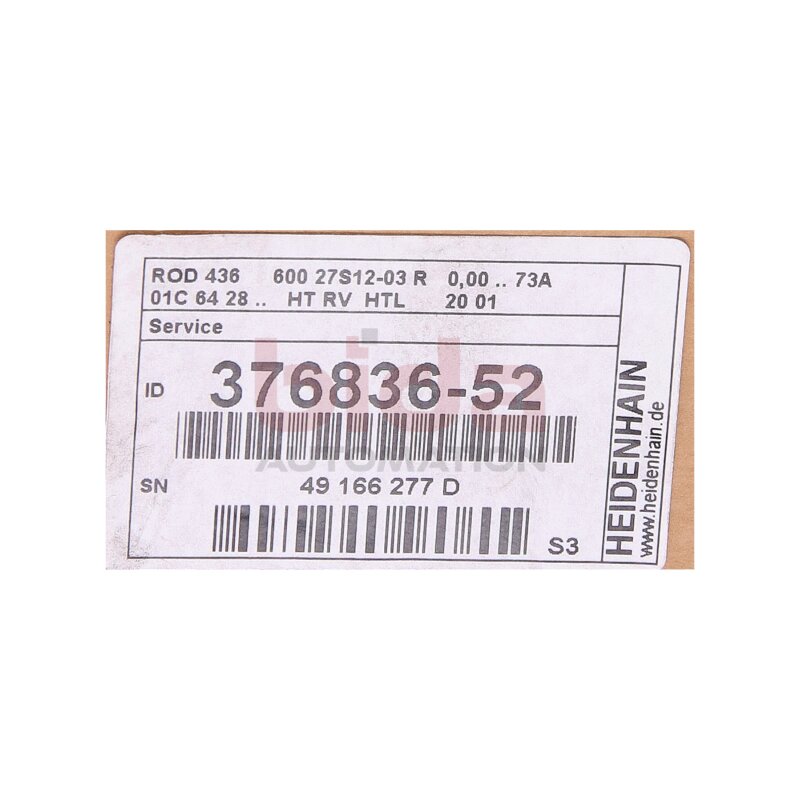 Heidenhain 376836-52 Drehgeber / Rotary encoder 73A