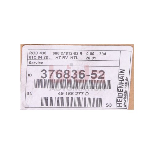 Heidenhain 376836-52 Drehgeber / Rotary encoder 73A