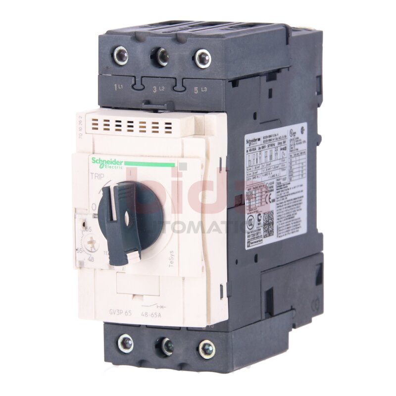 Schneider GV3P656 Motorschutzschalter / Motor Protection Switch