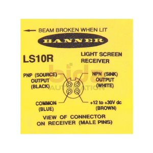 Banner LS10R (27661) light screen receiver /...