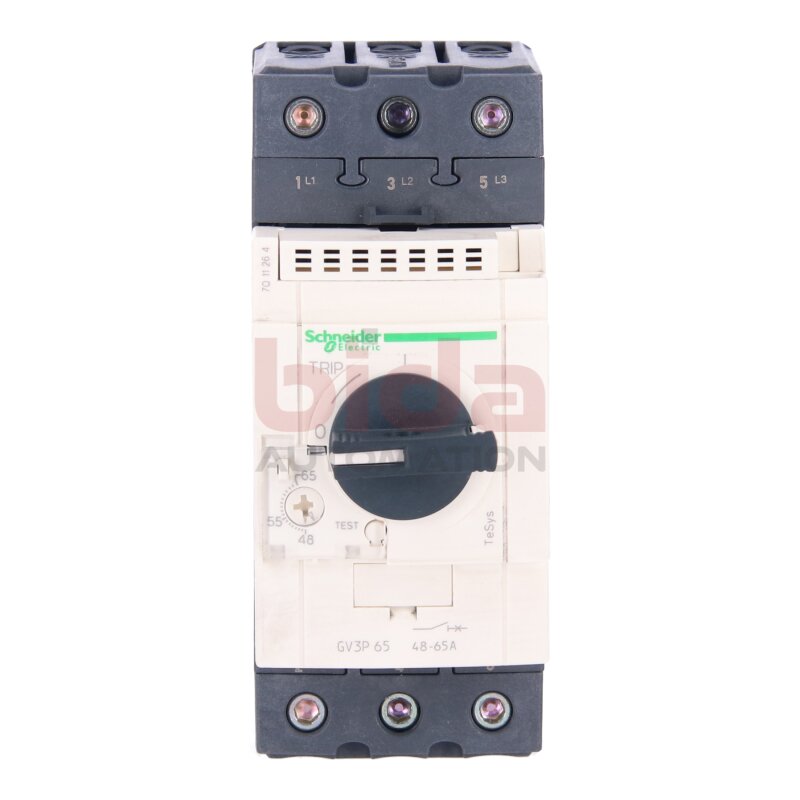 Schneider GV3P65  Motorschutzschalter / Motor protection switch