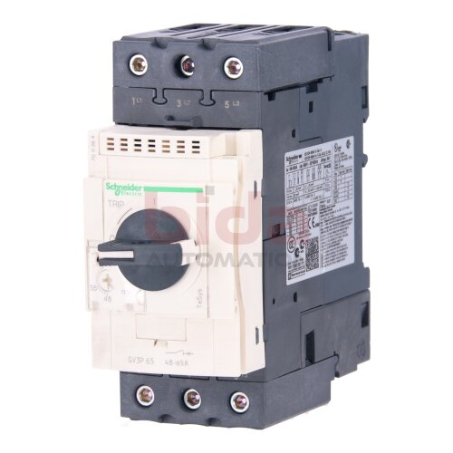 Schneider GV3P65  Motorschutzschalter / Motor protection switch