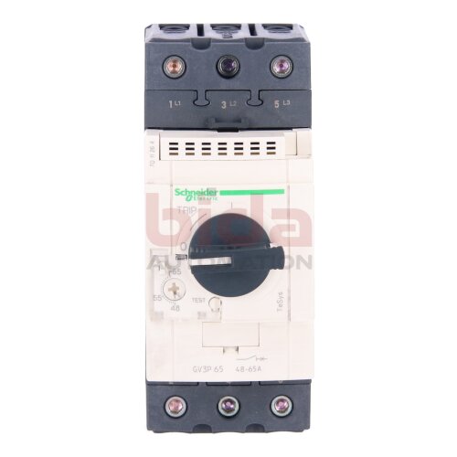 Schneider GV3P65  Motorschutzschalter / Motor protection switch