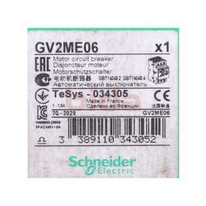 Schneider GV2ME06 Motorschutzschalter /Motor protection...