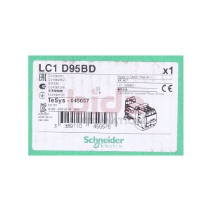 Schneider LC1D95BD Leistungsschütz / Power Contactor...