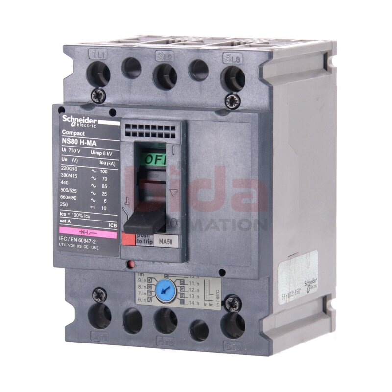 Schneider NS80H-MA (28101) Leistungsschalter / Circuit Breaker