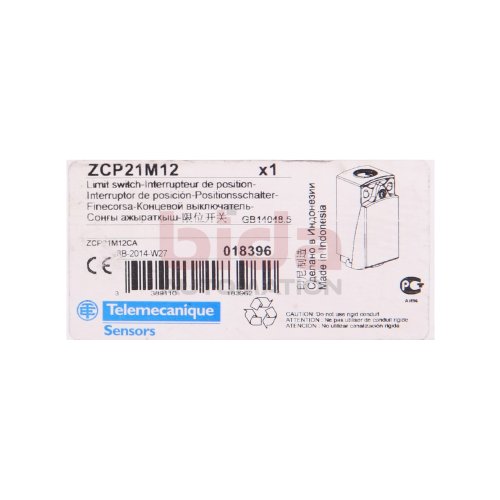 Telemecanique ZCP21M12 **Ref. AR12536**